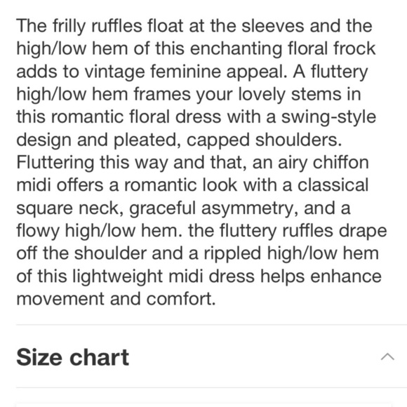 Allegra K Women's Spaghetti Straps Ruffled Sleeves Asymmetrical High Low Floral - Picture 8 of 9